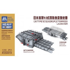 1/350 IJN Type 92 Quadruple Torpedo Launcher x2