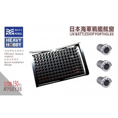 1/700 IJN Battleship Portholes x150