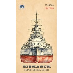 1/700 Kriegsmarine Bismarck Detail Up Set x1