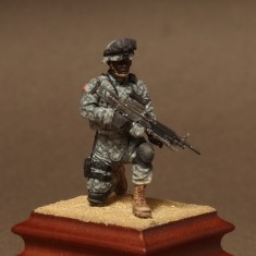 1/35 American Machine Gunner in Patrol Group