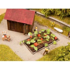 HO Scale Pumpkin (Length: 30mm, Width: 60mm)