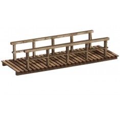 HO Scale Small Footbridge (length: 60mm, width: 22mm, height: 13mm)