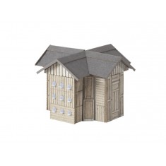 HO Scale Bee House (4.9 x 4.9 x 3.6 cm)