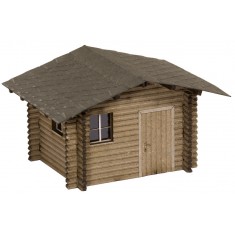 N Scale Forest Lodge (Length: 35mm, Width: 28mm, Height: 22mm)