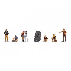 HO Scale Archaeologists (6 figures w/accessories)