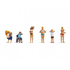 HO Scale Voyeurs (6 figures)