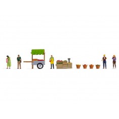 HO Scale Themed Figures Set 