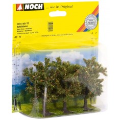 HO,TT Scale Apple Trees (3pcs, 80mm high)