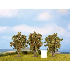N, Z Scale Apple Trees (3pcs, 4.5 cm high)