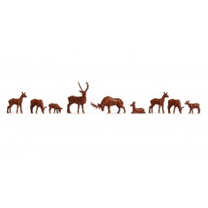 N Scale Deer (7pcs)