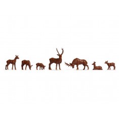 TT Scale Deer (7 figures)