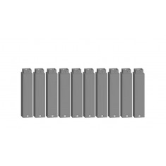 HO, TT, N Scale Easy-Track Railway - Pillar Element (10pcs, 16 mm x 16 mm x 72.5 mm)