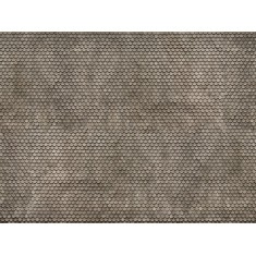 HO Scale Old Town Pavement (3D Cardboard Sheet, 250 x 125mm)