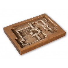 HO/TT/N Scale Roman Baths Excavation (15.4 x 11.2 x 1.6 cm)