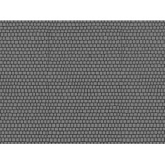 HO Scale Cobblestones Place (2pcs, each 22 x 14 cm)