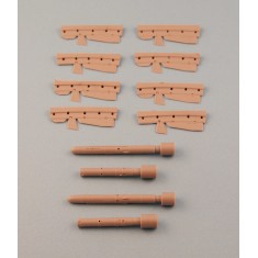 1/48 R-27T AAM (Nato AA-10 "Alamo") Air-to-Air Missiles