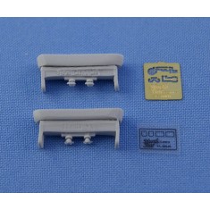 1/48 Soviet Pak-1 Gunsights for WWII I-16, I-153 Airplanes (4pcs, Resin+PE+Film)