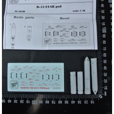 1/48 Soviet 5-Tube Launchers B-13L (2pcs, with Decal)