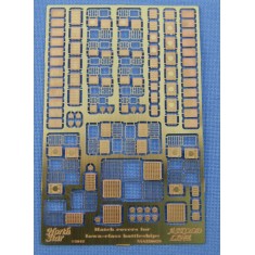 1/350 Hatch Covers for Iowa-class Battleships