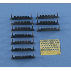 1/350 German Kriegsmarine Life Rafts - Type SA1b-VW58 (50pcs, Resin+PE)