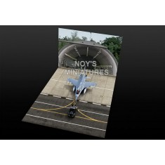 1/144 Airfield Tarmac Sheet: NATO HAS (Hardened Aircraft Shelter) (Size: 148 x 105mm)