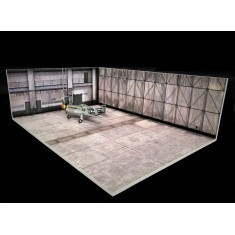1/32 WWII Aircraft Hangar (Inside) Set