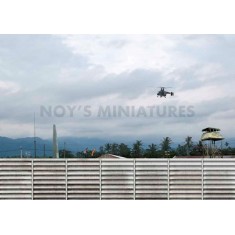 1/48 Airfield Tarmac Sheet: Optional Backdrop for NM4814 (Length: 395mm, Width: 280mm)