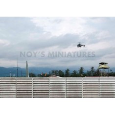 1/72 Airfield Tarmac Sheet: Optional Backdrop for NM7214 (Length: 310mm, Width: 219mm)