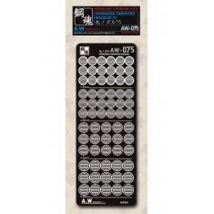 Non-scale Upgraded Thruster Nozzles 75 for Gunpla