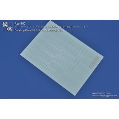 1/144 & 1/100 Detail-Up Decal 05-S Warm White for Gunpla