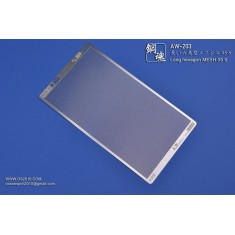 Non-scale Long Hexagon Mesh 05 S for Gunpla