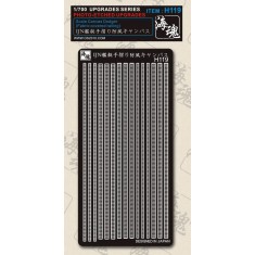 1/700 IJN Canvas Dodger (Fabric Covered Railing) (1 Photo-Etched Sheet)