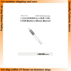 1/350 Bofors 40mm Naval Gun Barrels (20pcs)