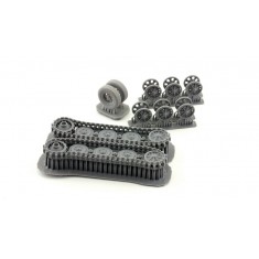1/72 SdKfz.7 Wheel and Caterpillar Track Upgrades for Orange Hobby kit