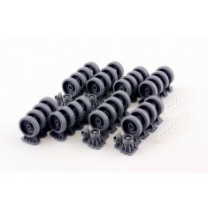 1/35 M1A2 Tank Road Wheel Upgrade Set for Tamiya #35269