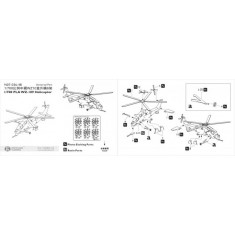 1/700 PLA WZ-10 Helicopter (6 Sets: Resin+PE)