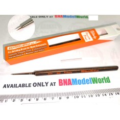 Professional Kolinsky Modelling Brush (Round, Size 10/0) - Crafted for Precision & Quality