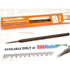 Professional Kolinsky Modelling Brush (Round, Size 00) - Crafted for Precision & Quality