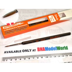 Professional Kolinsky Modelling Brush (Round, Size 2) - Crafted for Precision & Quality