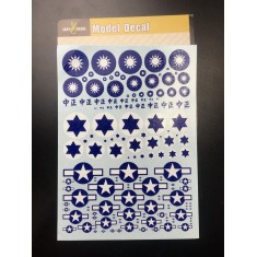 Various Scale Decals for Republic of China, US & Israeli Air Force