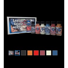 Acrylic Lacquer Paints Set - Leather Colours (6 x 20ml)