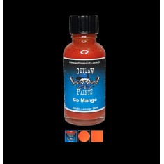 Acrylic Lacquer Paint - Metallic Colour Go Mango (30ml)