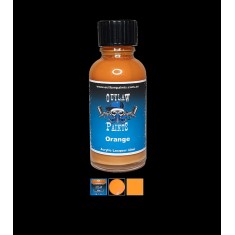 Acrylic Lacquer Paint - Solid Colour Orange (30ml)