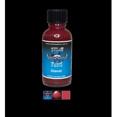 Acrylic Lacquer Paint - Solid Colour Claret (30ml)