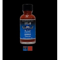 Acrylic Lacquer Paint - Solid Colour NSWGR Tuscan (30ml)