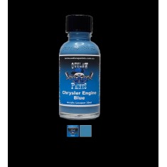 Acrylic Lacquer Paint - Solid Colour Chrysler Engine Blue (30ml)