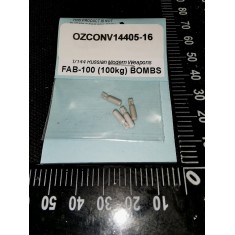 1/144 Modern Russian Weapons Vol. 16 - FAB-100 (100kg ver) Bombs (4pcs) 