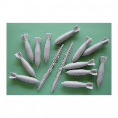 1/48 F-111 BRUs (2pcs) with M117 LDGP Bombs (12pcs)