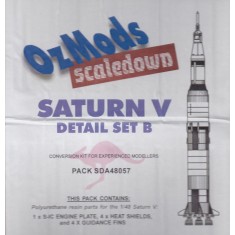1/48 NASA Saturn V Rocket Detail Set #B