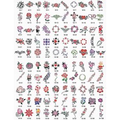 Airbrush Tattoo Stencil Design Book No.4 (100 Designs)